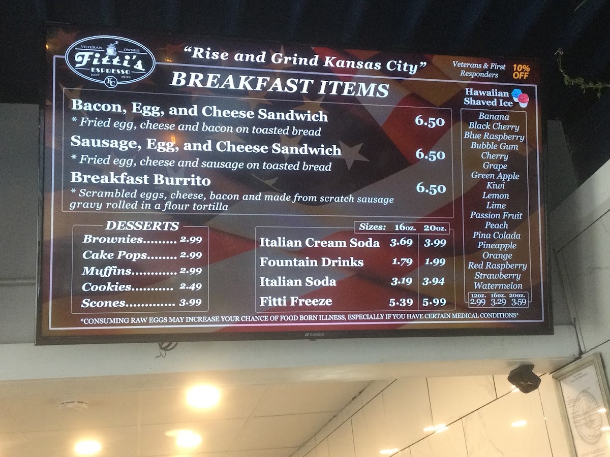 Menu Fitti's Espresso-8